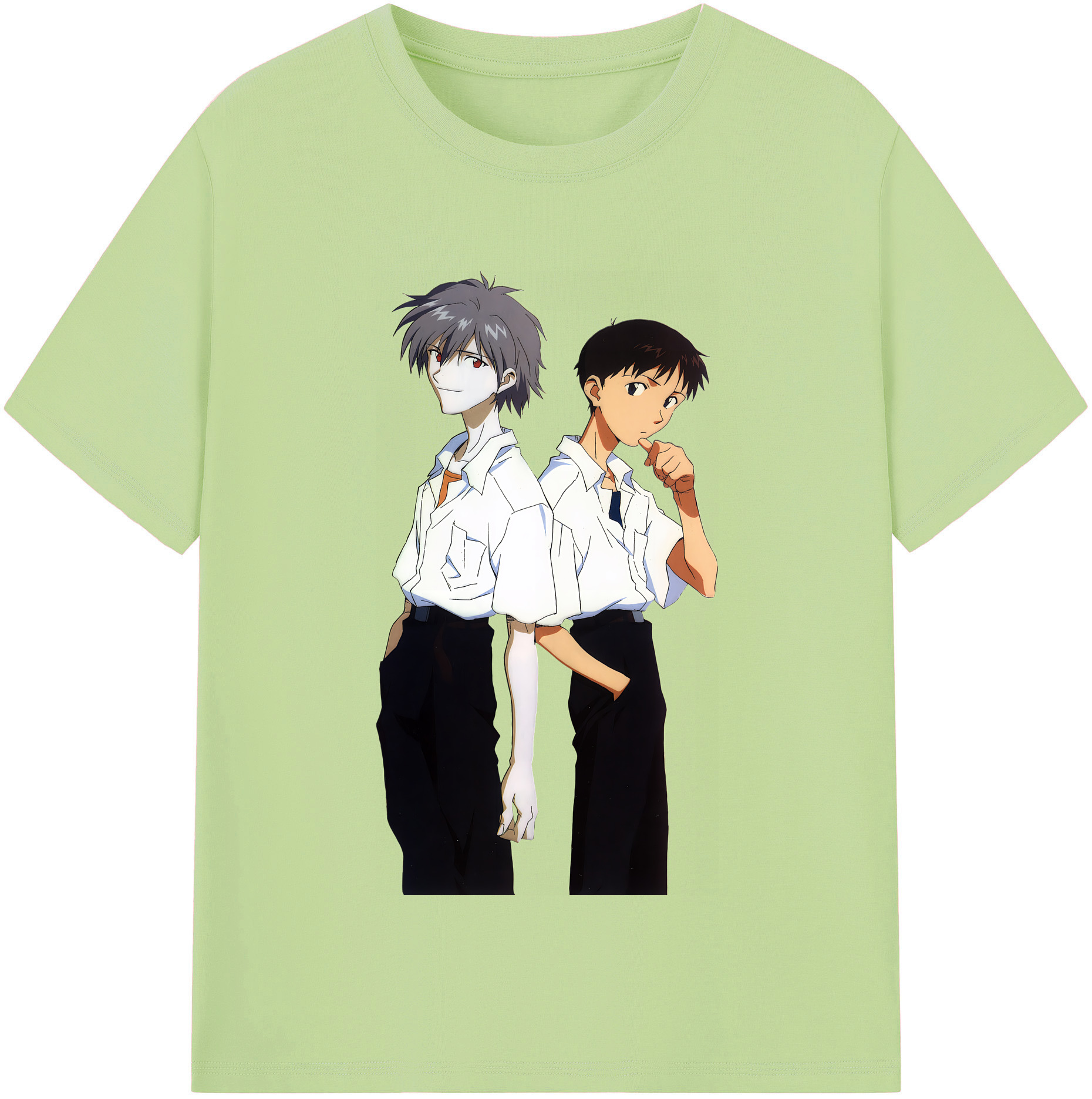 （画像用） EVA 新世紀エヴァンゲリオン 綿100％半袖Tシャツ（フロントプリント）